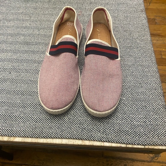 Pre❤️Rivieras Red and Navy Casual Slip-Ons Men Size:9 Condition: Great - Picture 4 of 7